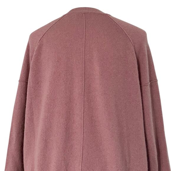 Design‎ History Women's Pink Drop Shoulder Pure Cashmere Sweater Size S - Picture 8 of 9